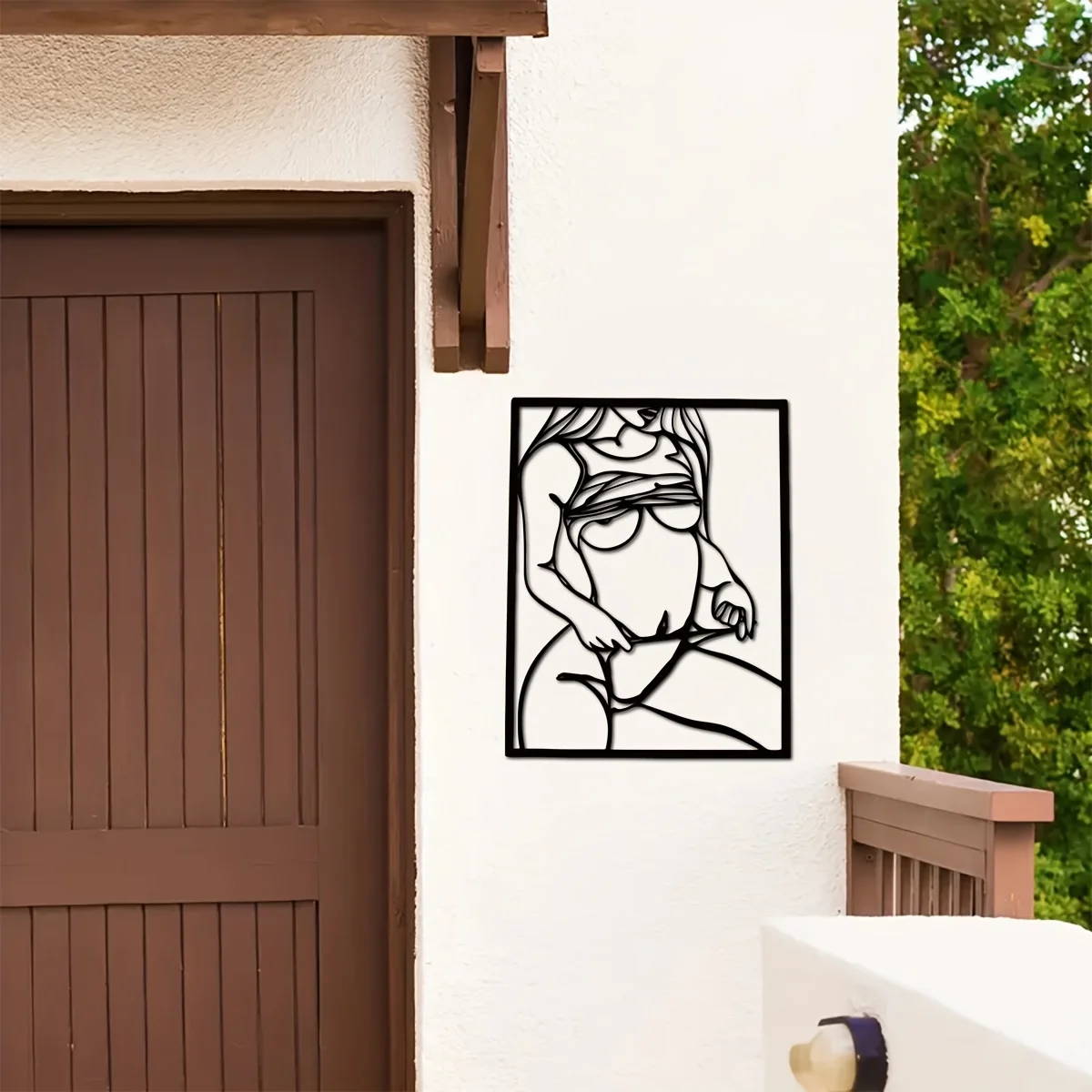 1 stuk metalen kunst wanddecor - Home Goods Bathroom recensie en prijs