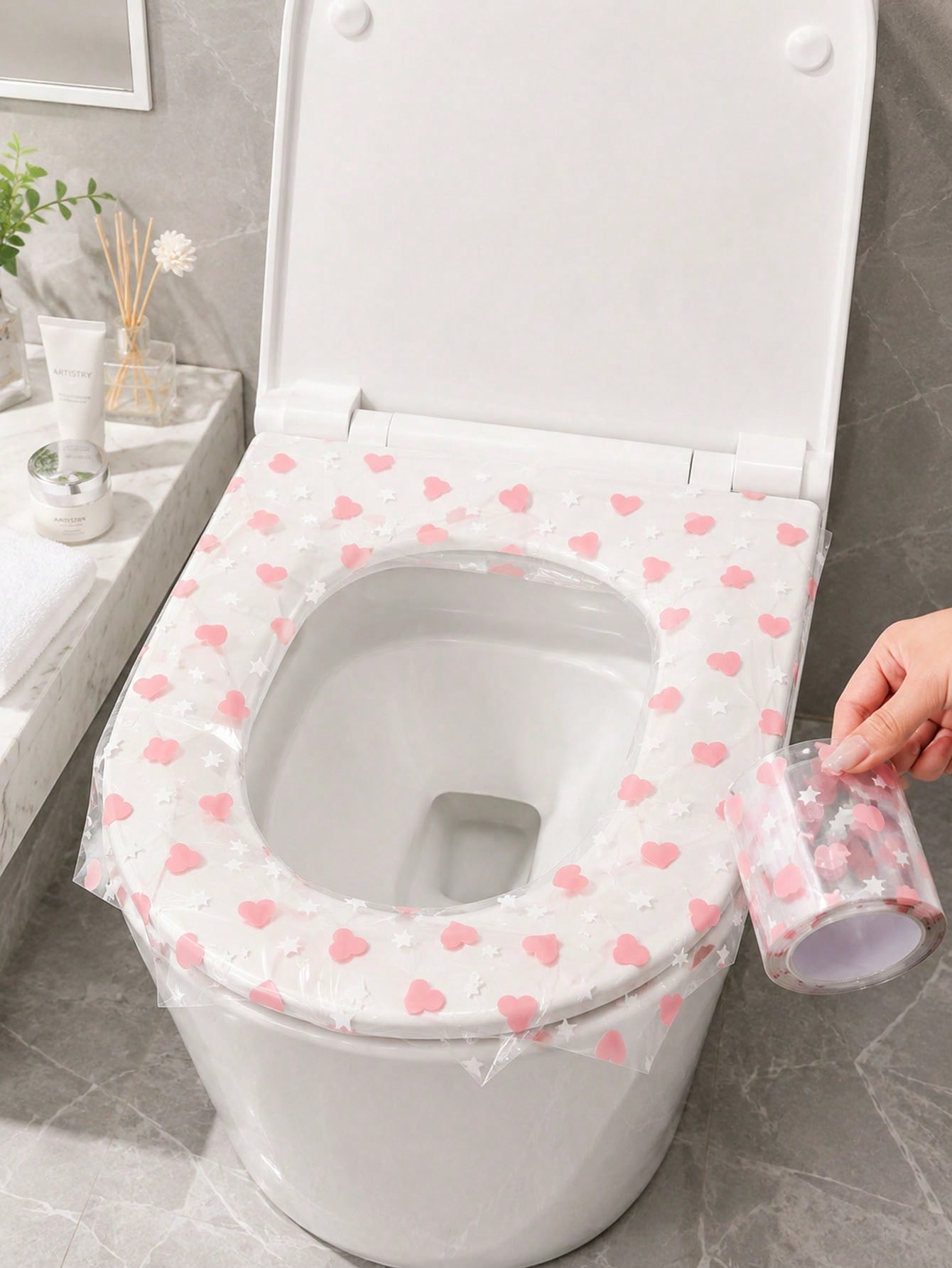 133 stuks/rol wegwerp toiletbr - Home Bathroom Accessories recensie en prijs
