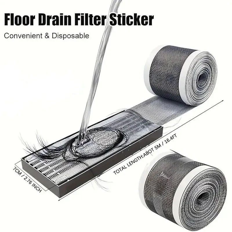 1-3 Rolls Cutable Douche Afvoe - Drain Hair Catcher recensie en prijs