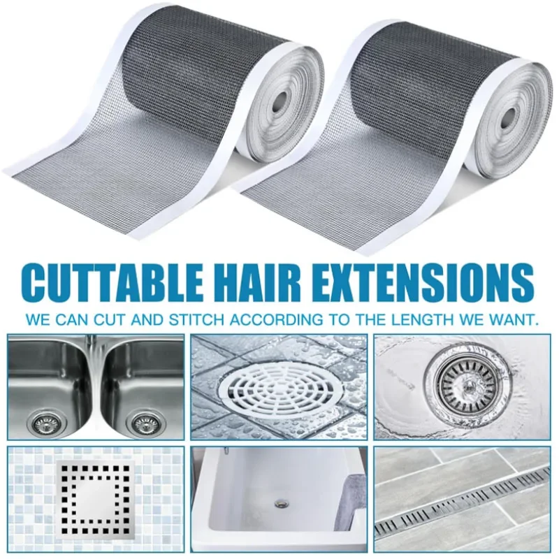 1-3 Rolls Cutable Douche Afvoe - Drain Hair Catcher recensie en prijs