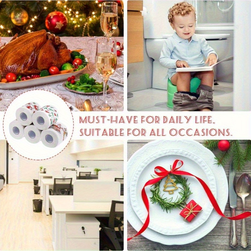 1/3pcs Kerst Toiletpapier Kers - Home Bathroom Paper Towels recensie en prijs
