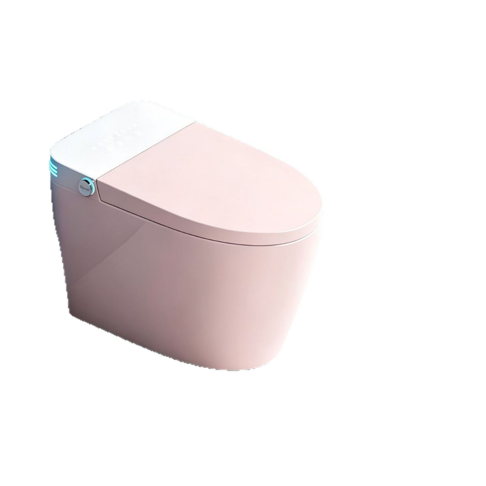 Slim toilet, roze, alles-in-éé - Home Bathroom Toilet recensie en prijs