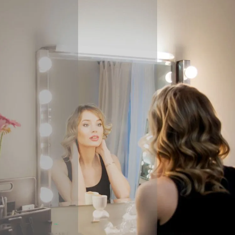 LED-spiegel make-upspiegel met - Home Bathroom Mirror recensie en prijs